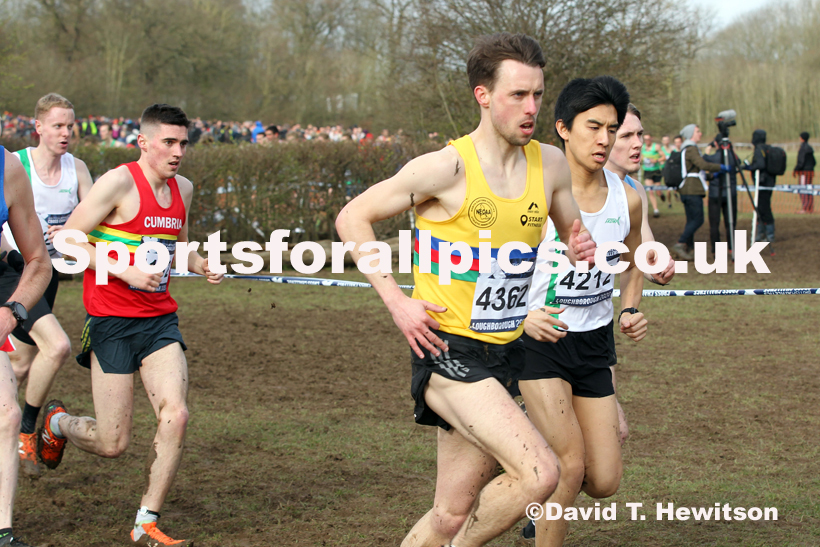 Senior men, 2020 British Athletics Inter Counties Cross Country Champs., Prestwold Hall, Loughborough. Photo: David T. Hewitson/Sports for All Pics